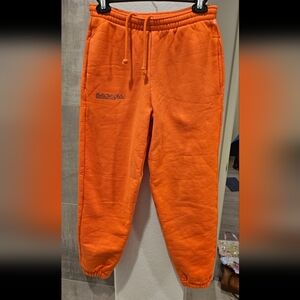 XS Pangaia Orange Track Pants